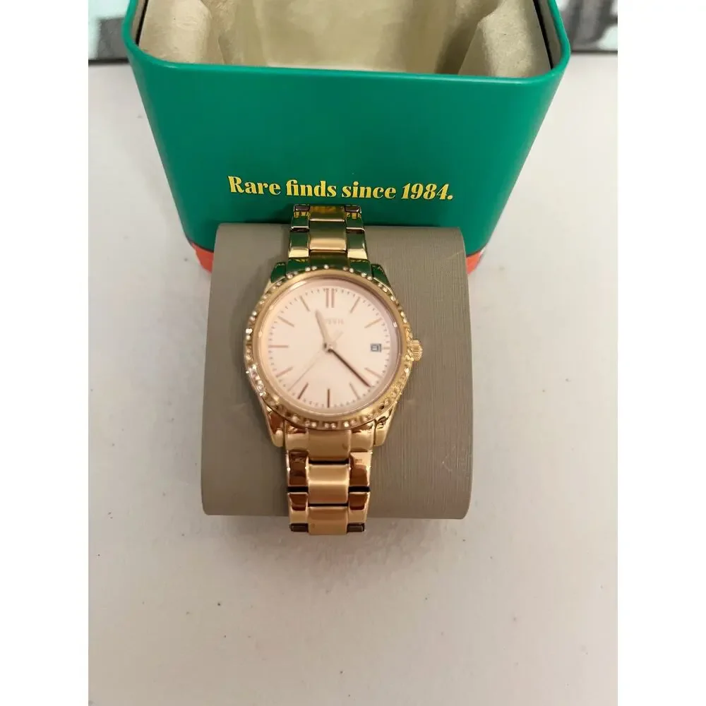 Fossil BQ3374 Women's Adalyn Quartz Stainless Steel Dress Watch